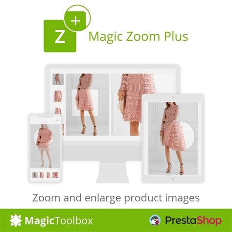 Expanded zoom feature with magic zoom plus